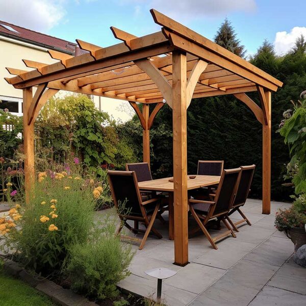 Pergola bois
